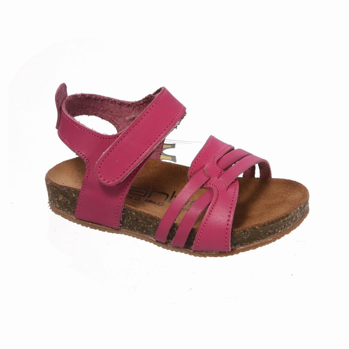 510 T 2012 21-25 KIZ DERİ ÇOCUK SANDALET
