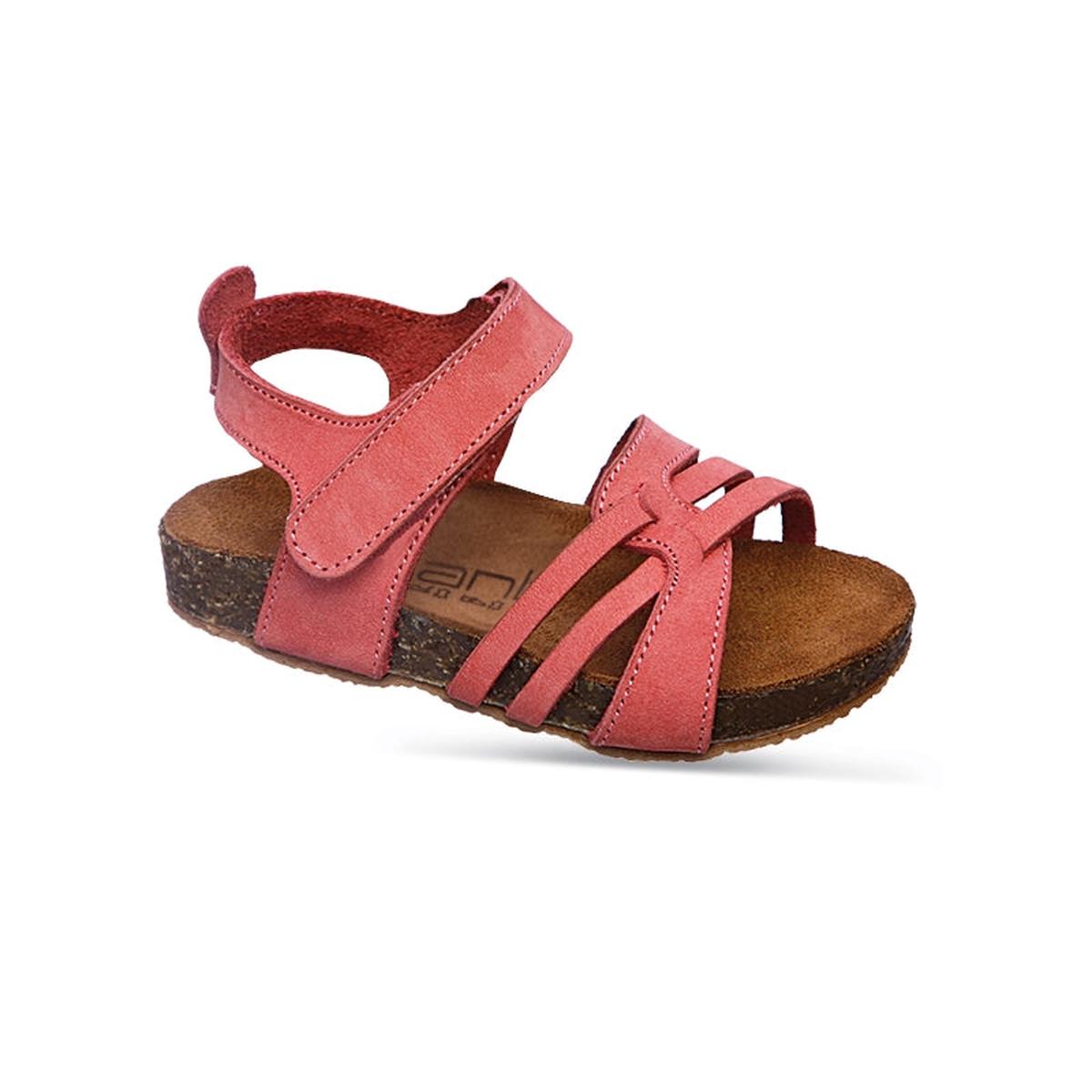 510 T 2012 21-25 KIZ DERİ ÇOCUK SANDALET